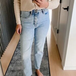 Old Navy Blue Straight Leg Jeans